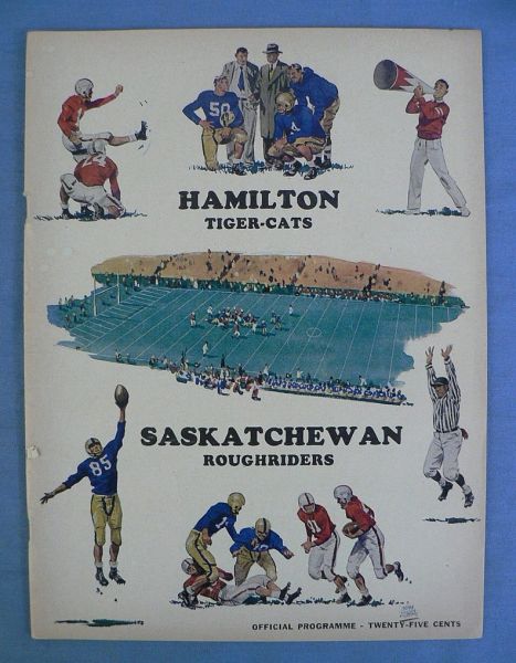 1953 CFL Saskatchewan Roughriders